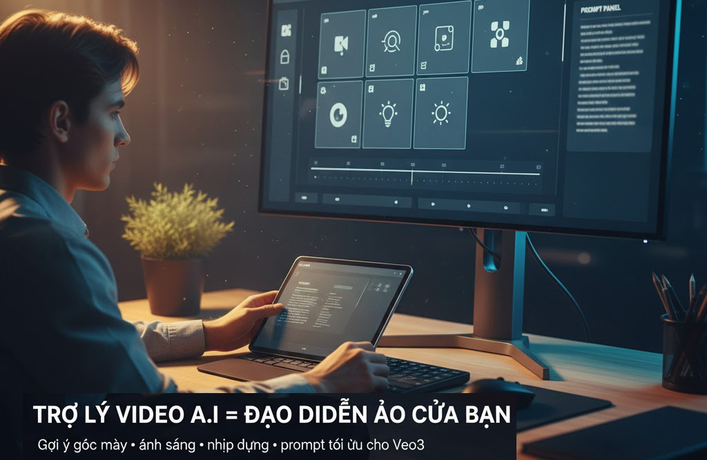 TRỢ LÝ VIDEO A.I – NGƯỜI ĐỒNG HÀNH CỦA MỌI NHÀ SÁNG TẠO NỘI DUNG